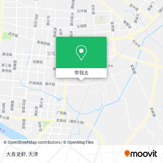 大喜龙虾地图