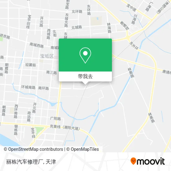 丽栋汽车修理厂地图