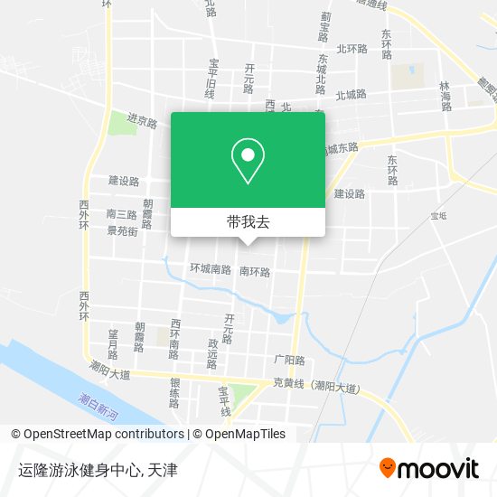运隆游泳健身中心地图