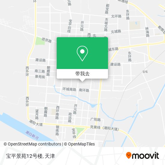 宝平景苑12号楼地图