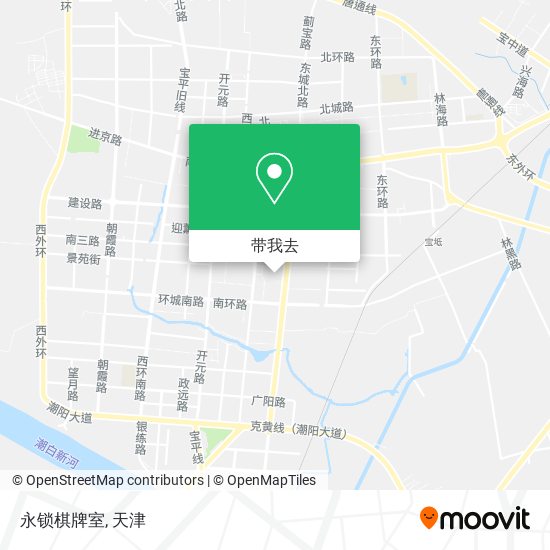 永锁棋牌室地图
