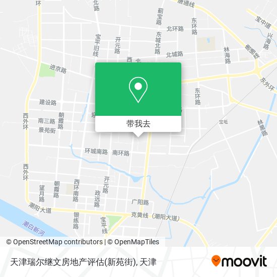 天津瑞尔继文房地产评估(新苑街)地图