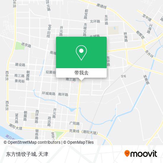 东方情饺子城地图
