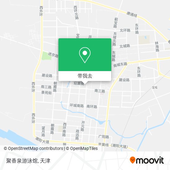 聚香泉游泳馆地图