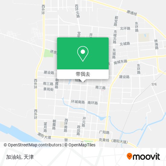 加油站地图