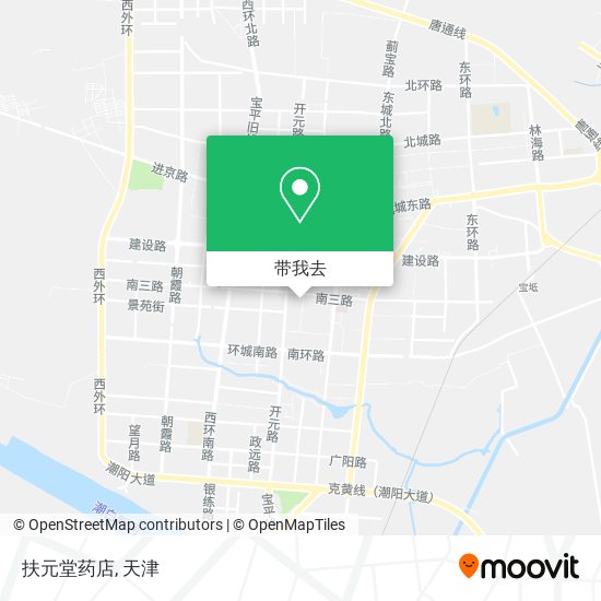 扶元堂药店地图
