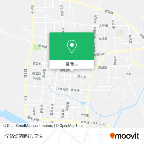 学清烟酒商行地图