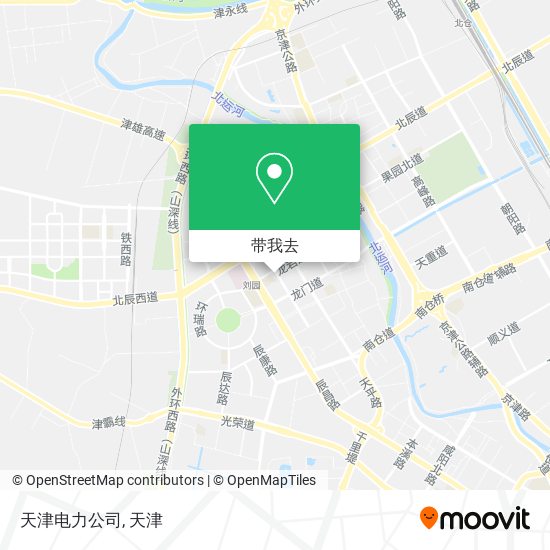 天津电力公司地图