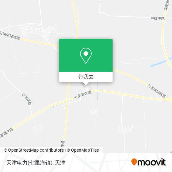 天津电力(七里海镇)地图