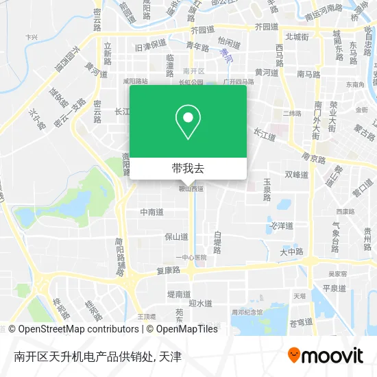 南开区天升机电产品供销处地图