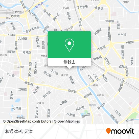 和通津科地图