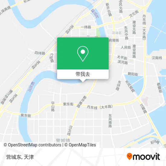 营城东地图