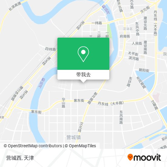 营城西地图