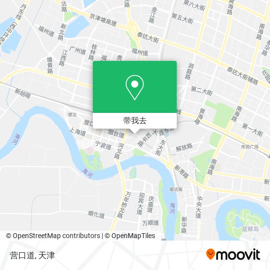 营口道地图