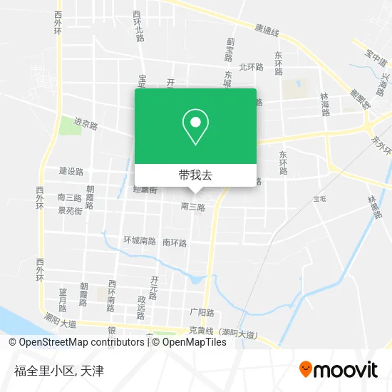 福全里小区地图