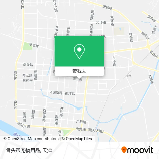 骨头帮宠物用品地图