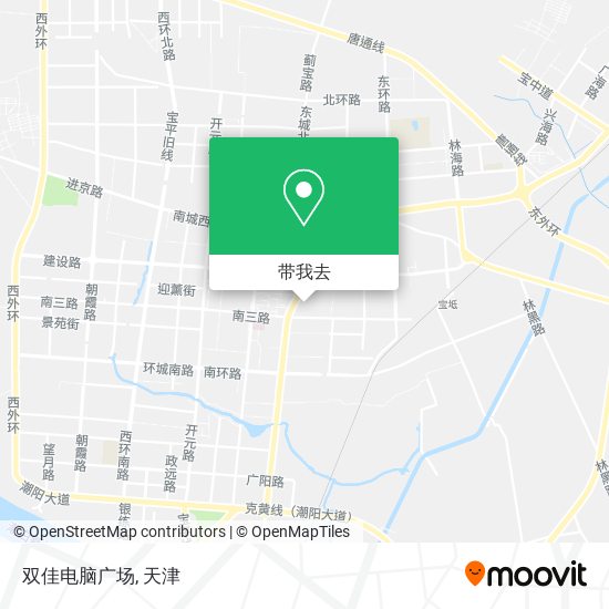 双佳电脑广场地图