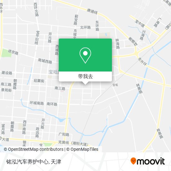 铭泓汽车养护中心地图