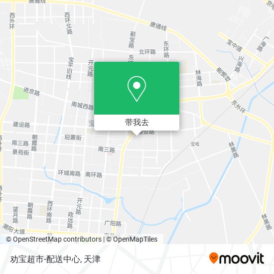 劝宝超市-配送中心地图
