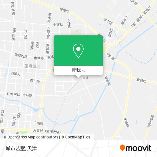 城市艺墅地图
