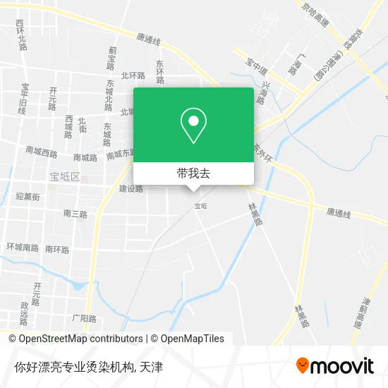 你好漂亮专业烫染机构地图