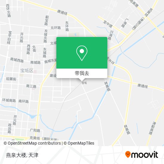 燕泉大楼地图