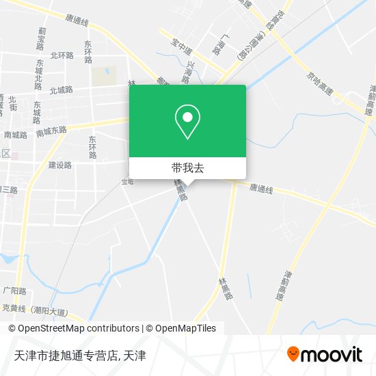 天津市捷旭通专营店地图