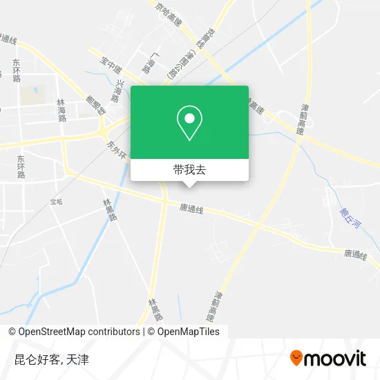 昆仑好客地图