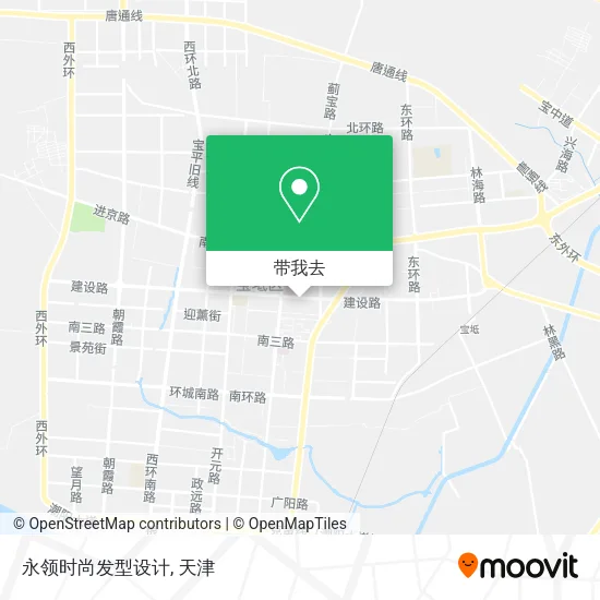 永领时尚发型设计地图