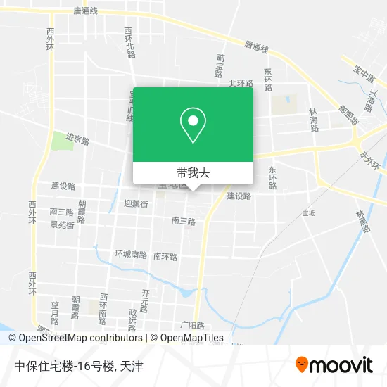中保住宅楼-16号楼地图
