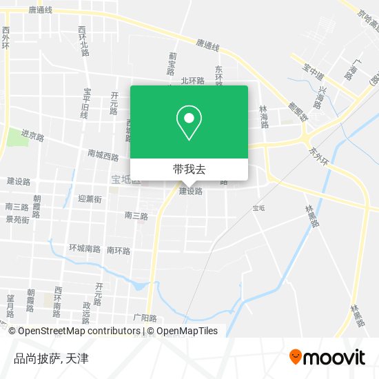 品尚披萨地图