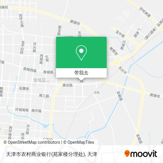 天津市农村商业银行(苑家楼分理处)地图