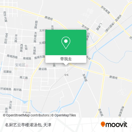 名厨艺云亭楼灌汤包地图