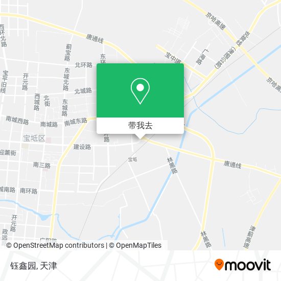 钰鑫园地图