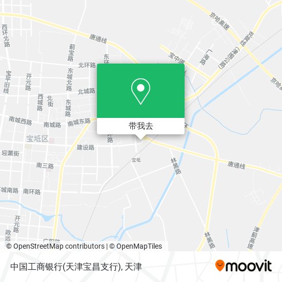 中国工商银行(天津宝昌支行)地图