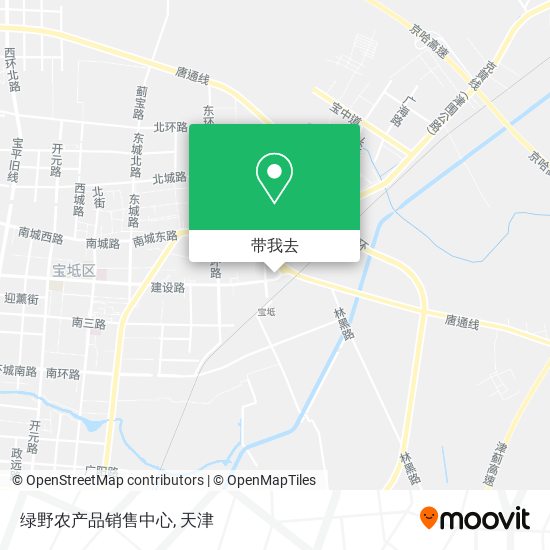 绿野农产品销售中心地图