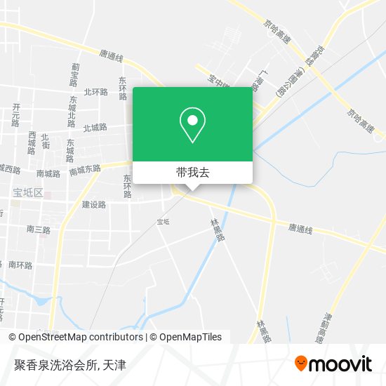 聚香泉洗浴会所地图