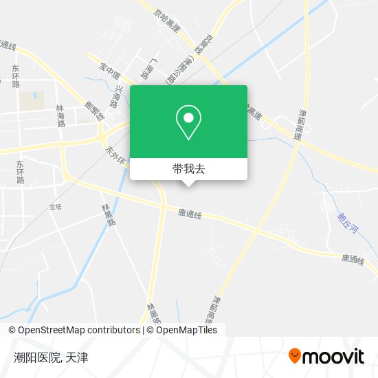 潮阳医院地图