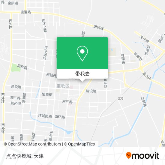 点点快餐城地图