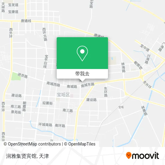 润雅集贤宾馆地图