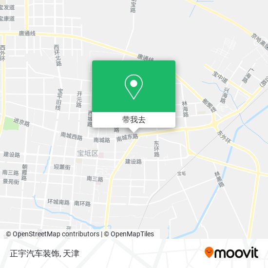 正宇汽车装饰地图