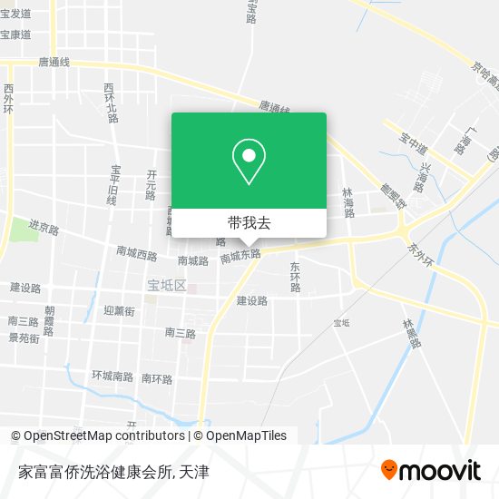 家富富侨洗浴健康会所地图