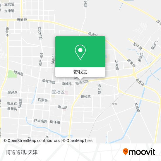 博通通讯地图