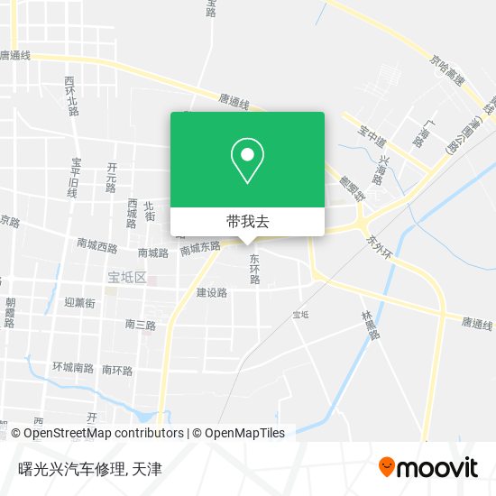 曙光兴汽车修理地图