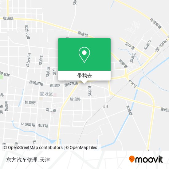 东方汽车修理地图