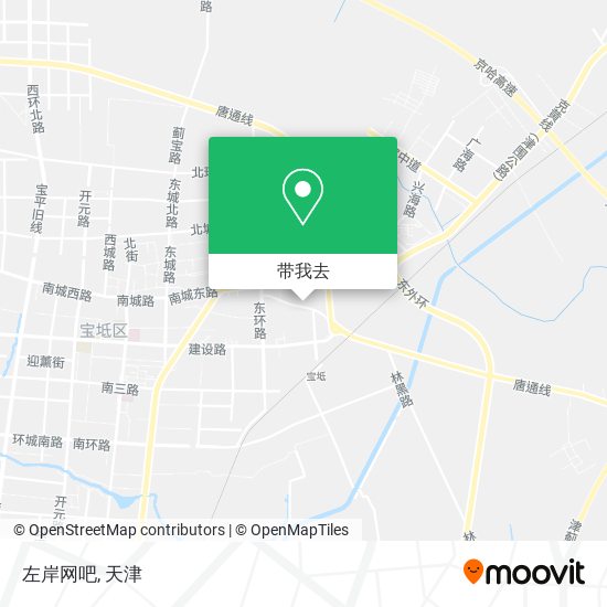 左岸网吧地图