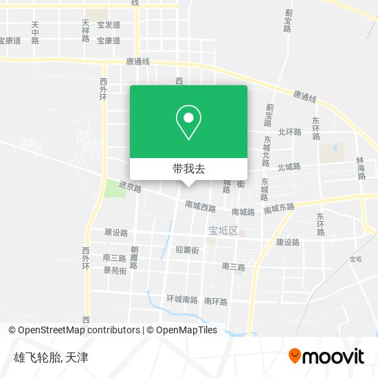 雄飞轮胎地图