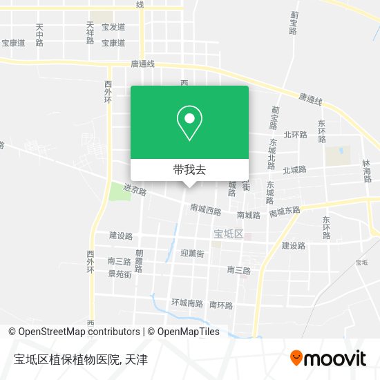 宝坻区植保植物医院地图
