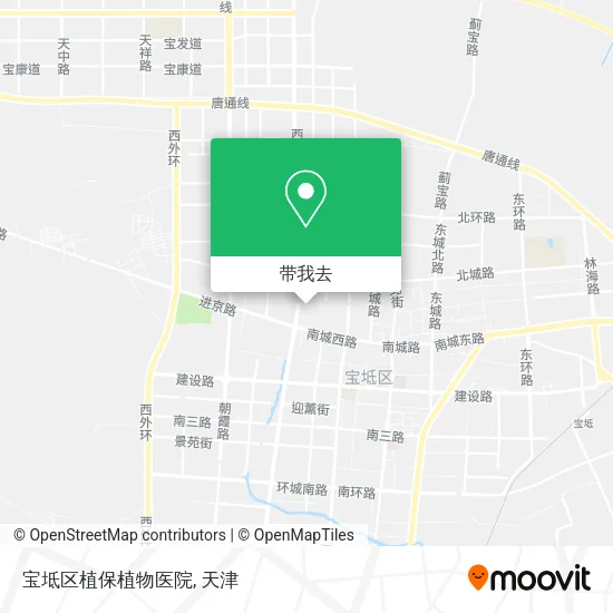 宝坻区植保植物医院地图