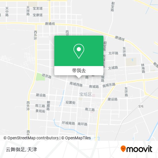 云舞御足地图